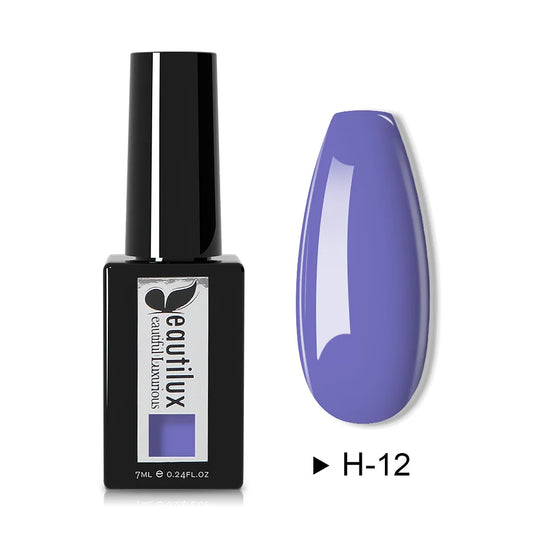 BEAUTILUX HEMA FREE GEL POLISH H-12  "Lavande Éclatante"