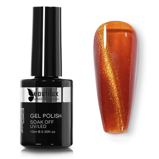 BEAUTIULX GEL POLISH-GLAZE CAT EYE MY-09