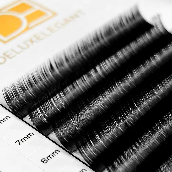 Extensions de Cils Individuelles DE® – 12 Rangées – Tailles Mixtes