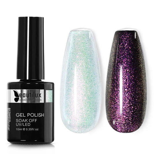 BEAUTIULX GEL POLISH-CRYSTAL CHAMELEON CR-01