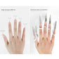 Beautilux Chablons de Construction Ongles Professionnelles – 300 pcs