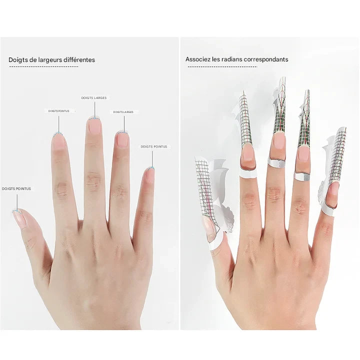Beautilux Chablons de Construction Ongles Professionnelles – 300 pcs
