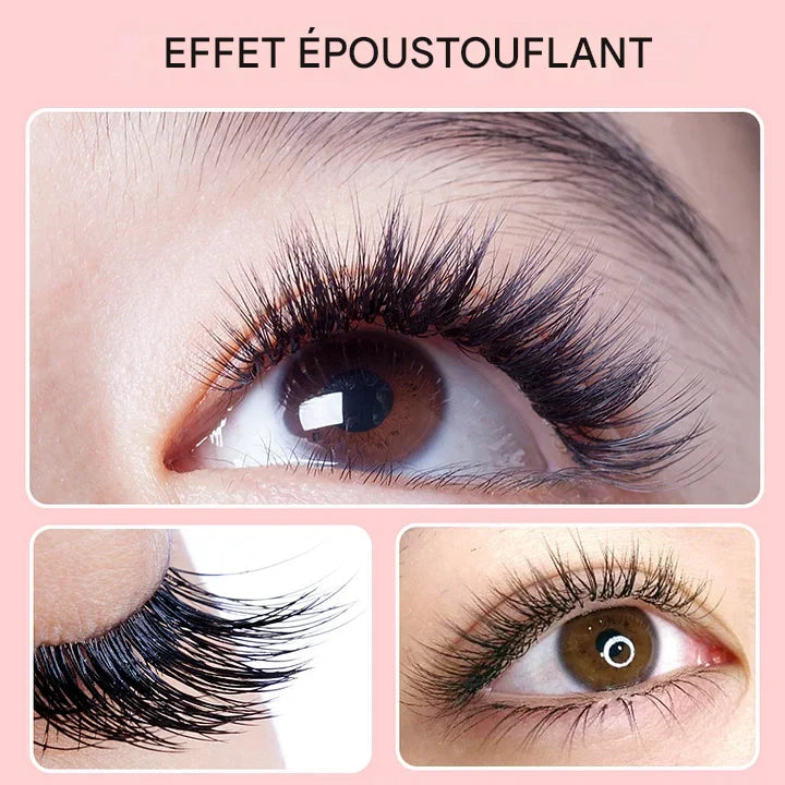 Extensions de Cils Individuelles DE® – 6 Rangées – Épaisseur 0,10 mm
