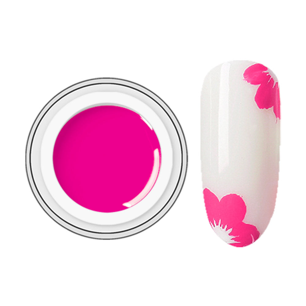 BC-07 LACKIERGEL fuchsiarosa BEAUTILUX NAIL ART 10 Gr