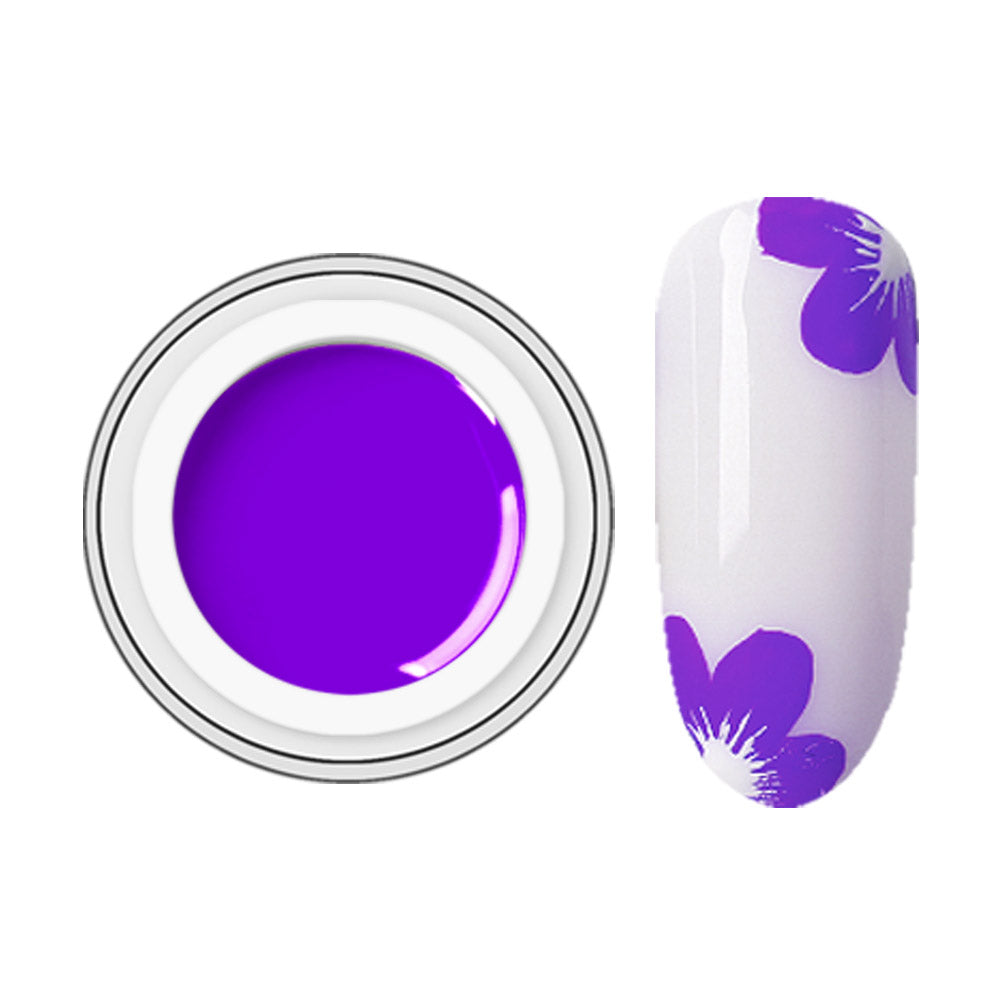 BC-06 LACKIERGEL Violett BEAUTILUX NAIL ART 10 Gr